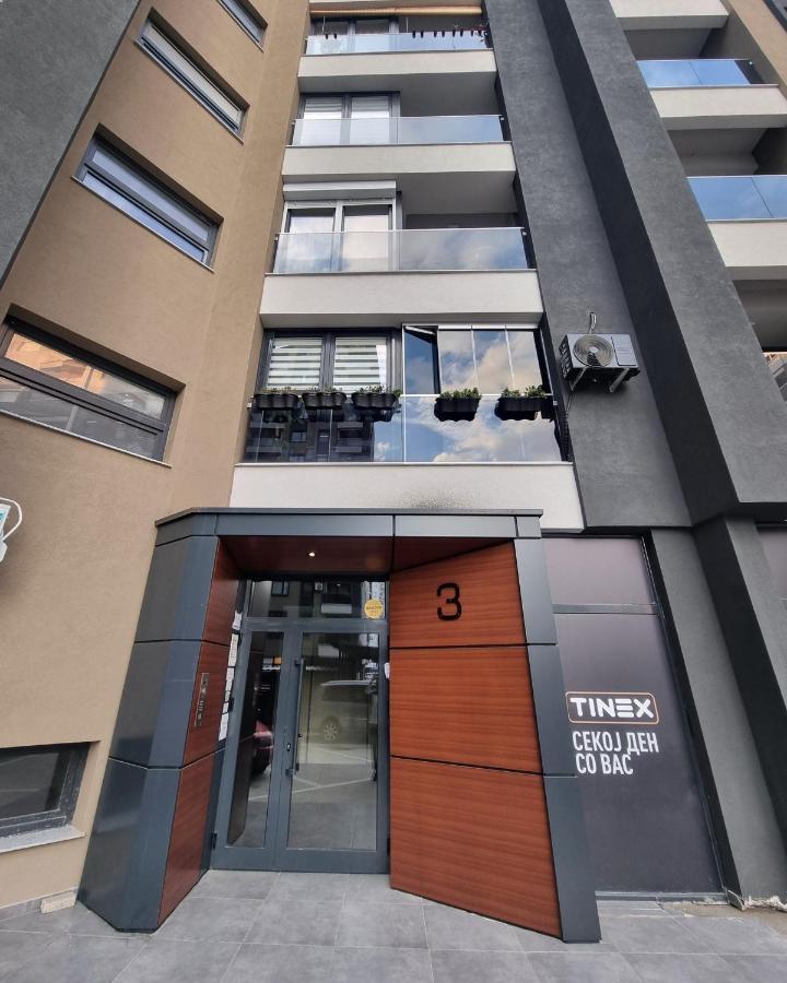 Modern & Trendy Apartment Skopie Exterior foto