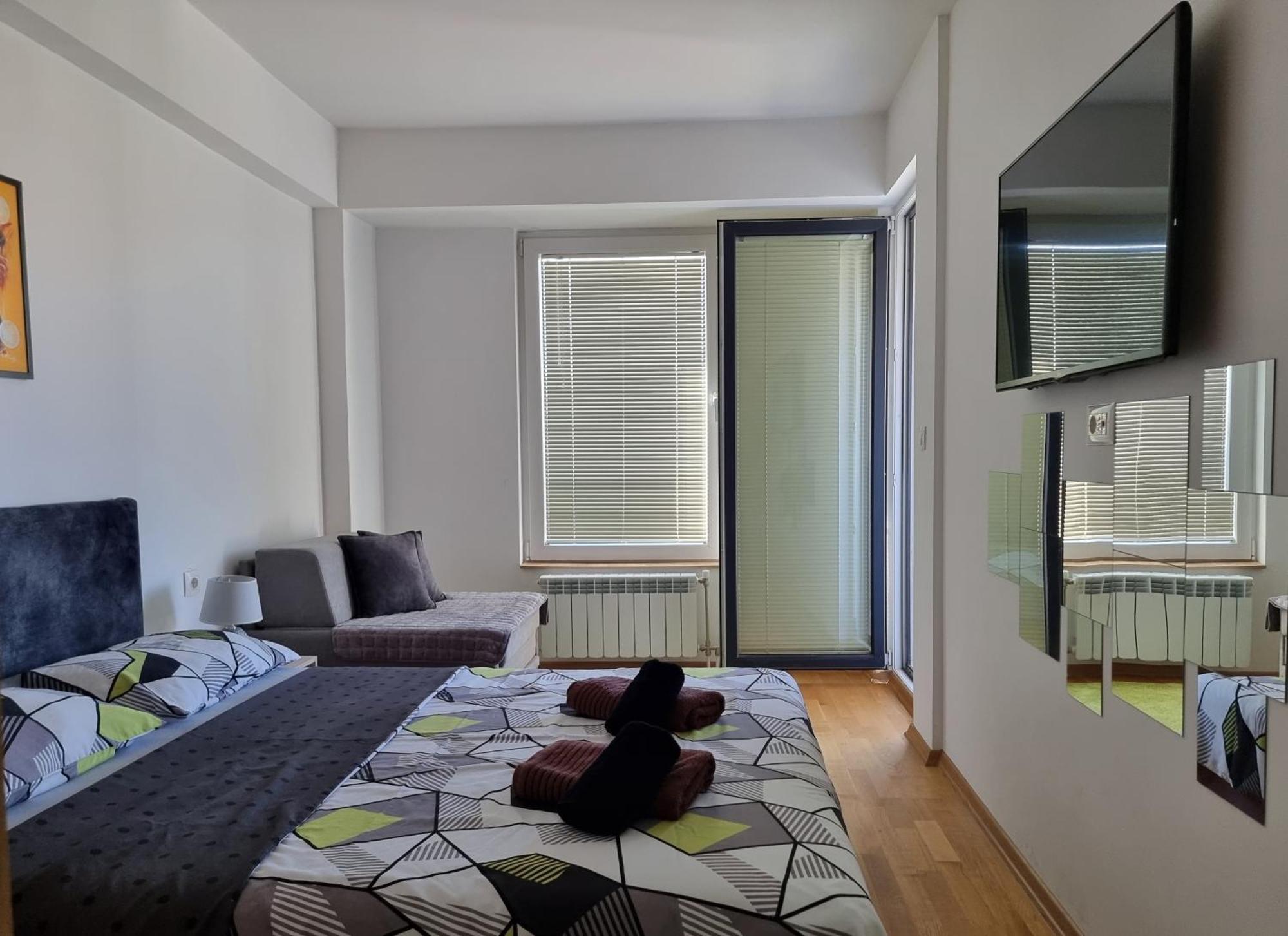 Modern & Trendy Apartment Skopie Exterior foto