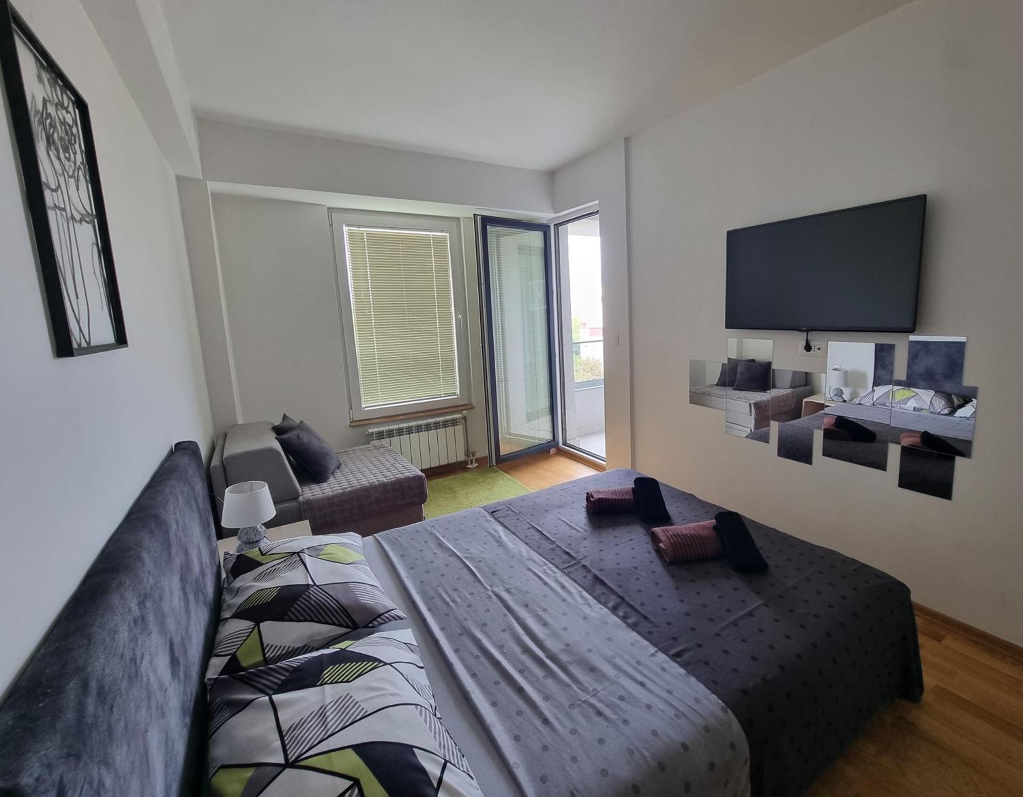Modern & Trendy Apartment Skopie Exterior foto